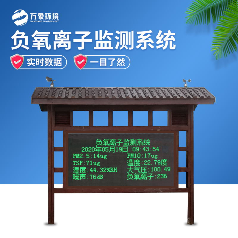 负氧离子在线监测系统