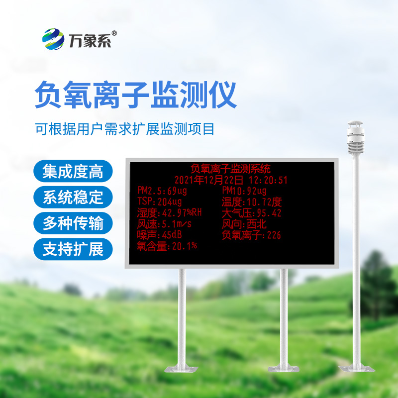 空气负氧离子监测站