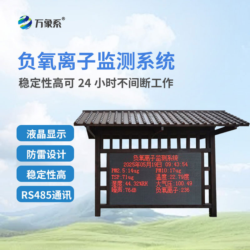 负氧离子在线监测系统